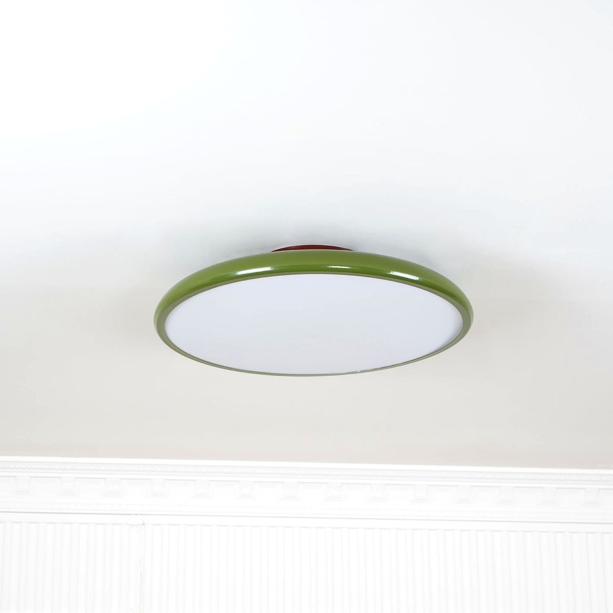 Plafonnier Orientable Design Moderne avec Éclairage Doux pour Salon - rendu lumière chaude