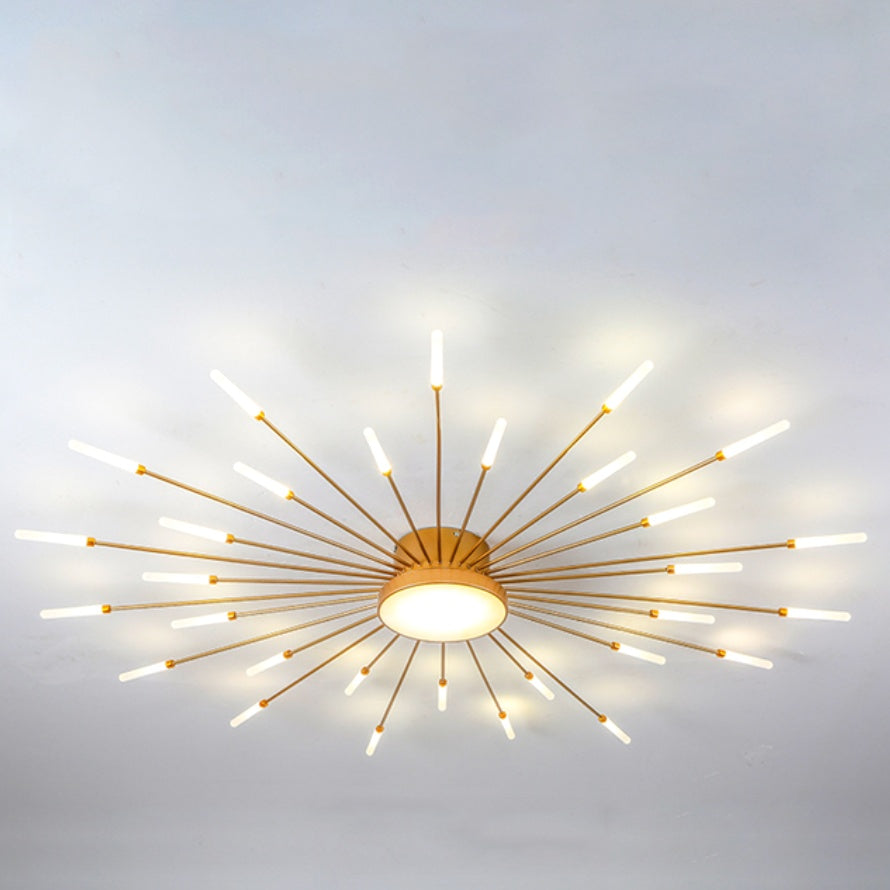 Plafonnier Moderne Style Étoile avec Ampoules LED