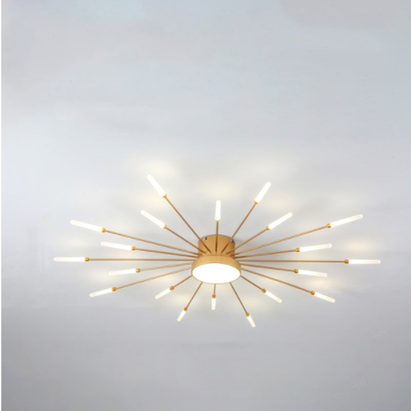 Plafonnier Moderne Style Étoile avec Ampoules LED