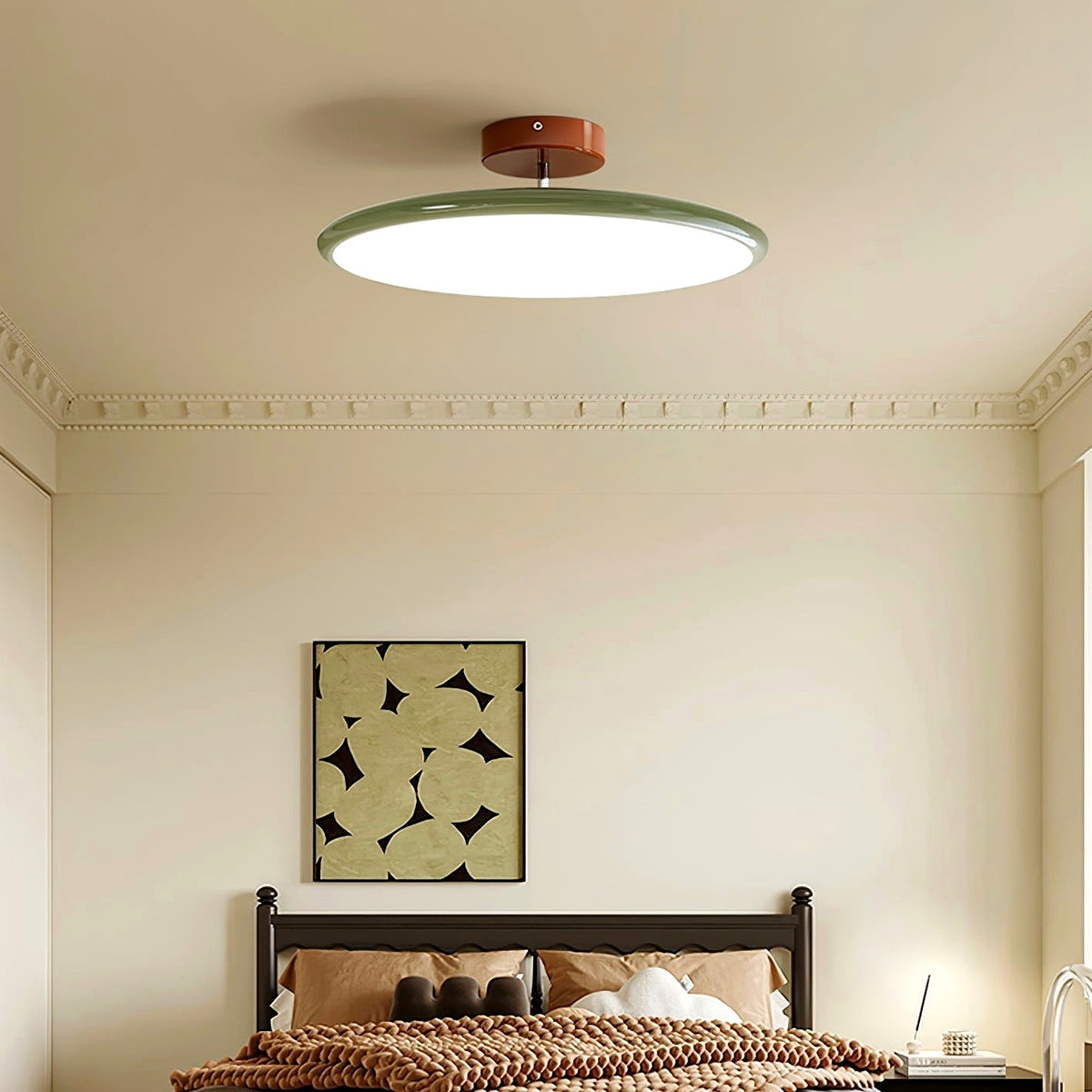 Plafonnier Orientable Design Moderne avec Éclairage Doux pour Salon - vue d'ensemble