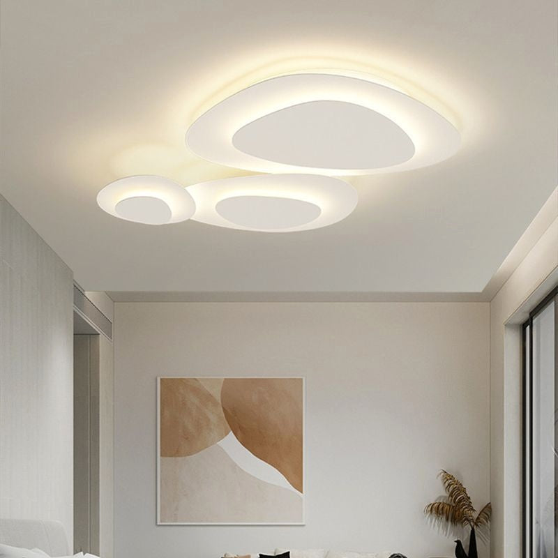 Plafonnier Moderne en Forme Abstraite Chambre - vue du dessous