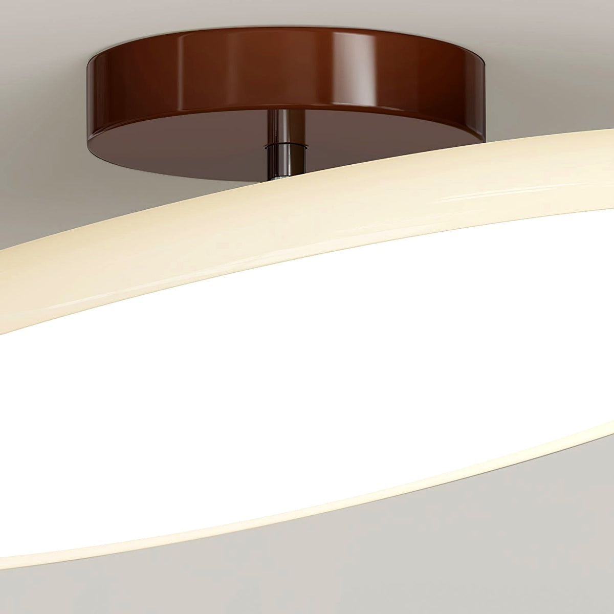 Plafonnier Orientable Design Moderne avec Éclairage Doux pour Salon - installation au plafond