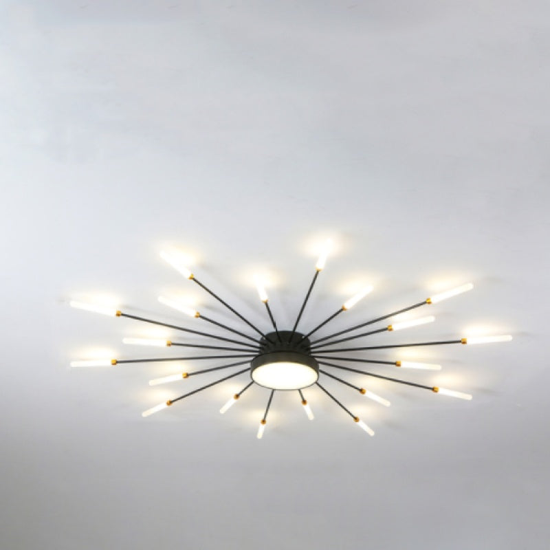 Plafonnier Moderne Style Étoile avec Ampoules LED