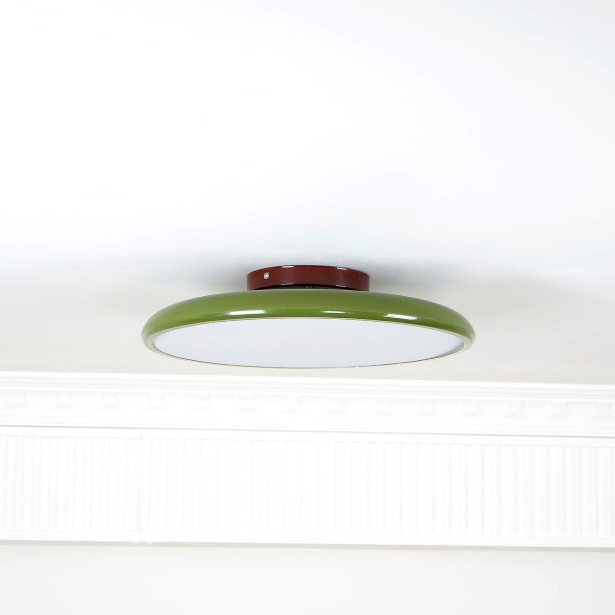 Plafonnier Orientable Design Moderne avec Éclairage Doux pour Salon - détail de la lumière