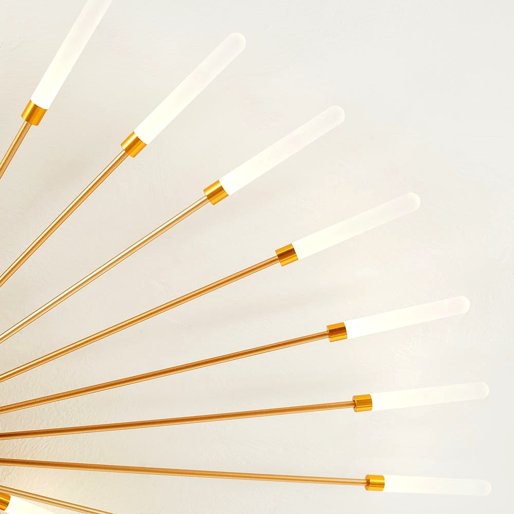 Plafonnier Moderne Style Étoile avec Ampoules LED - ambiance moderne